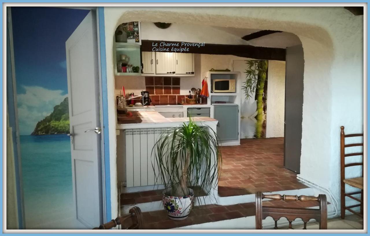 "Le Charme Provencal" - Studio 4 Couchages Classe 2 Etoiles - Axelle Loc'Appart Lorgues Exterior foto